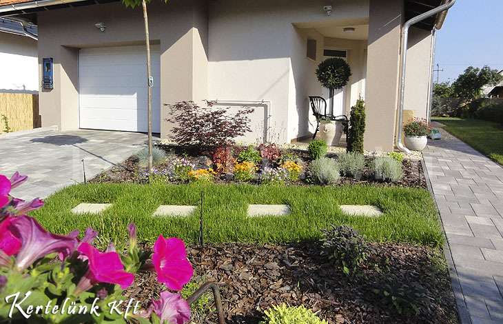 Kis kert építése a 16. kerületben