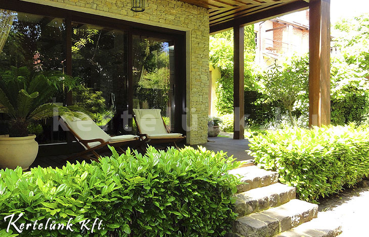 Kertépítés Budapesten mediterrán stílusban