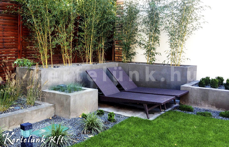 Így épül egy modern kert a 16. kerületben